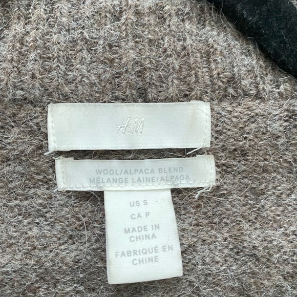 H&M wool & alpaca oversized cardigan - Picture 5 of 5